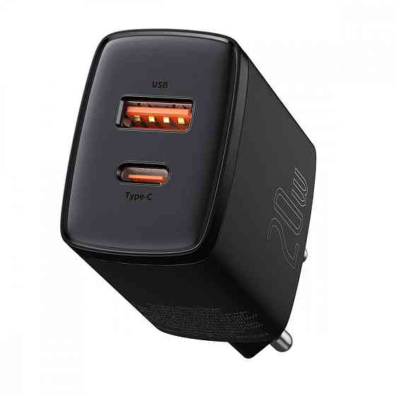 СЗУ Baseus Compact Quick Charger 20W QC+PD (1USB-A/1C) (CCXJ-B) Херсон