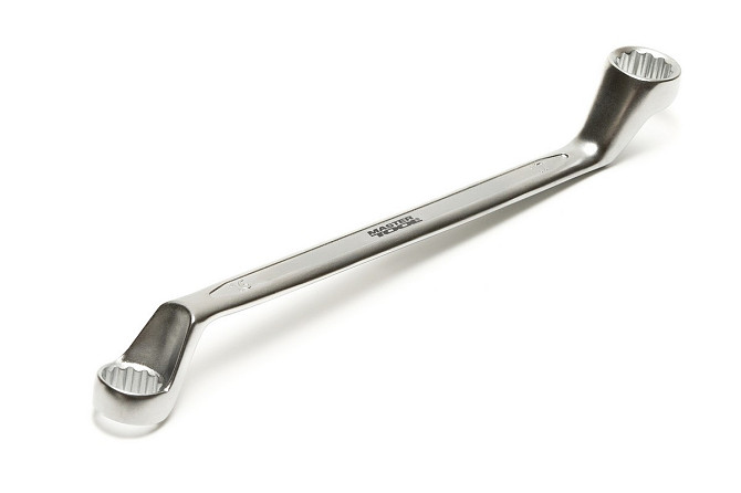 Ключ накидной MASTERTOOL COLD STAMPED 16х17 мм CrV DIN897 SS 72-1617 Харків - зображення 1