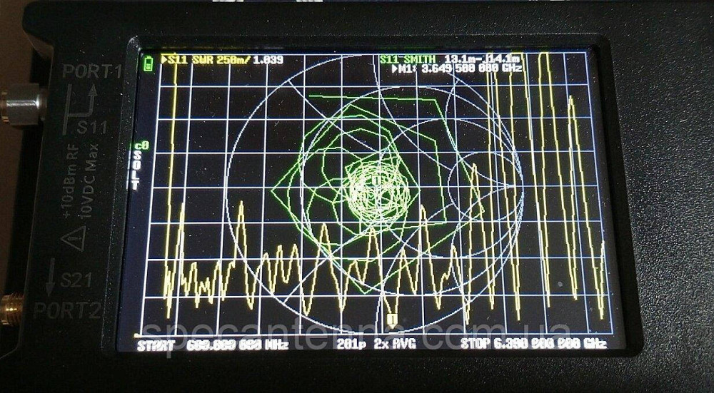 Aнтенна 800MHz-6GHz 6dB 5 Вт логопериодическая широкополосная Днепр - изображение 10