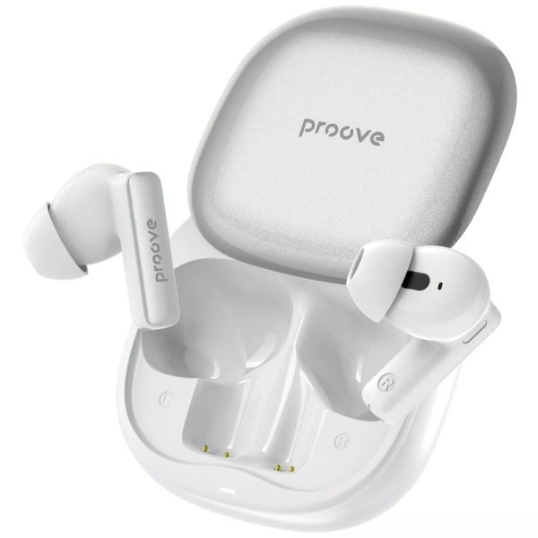 Bluetooth-гарнітура Proove NoLimit TWS with Hybrid ANC (APP) White/Silver (TWNL0001AP26) (Код товару Харків - зображення 3