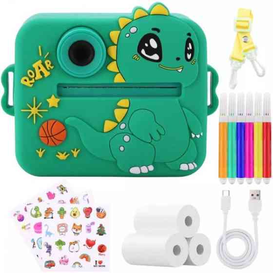 DM Дитяча фотокамера DinoSnap з моментальним друком Green (Код товару:43532) Харьков