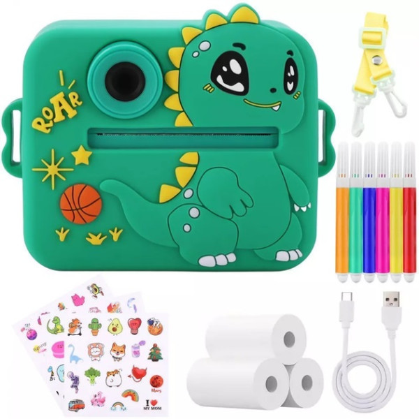 DM Дитяча фотокамера DinoSnap з моментальним друком Green (Код товару:43532) Харків - зображення 6