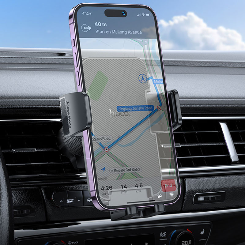 Автодержатель Hoco H36 Cheeatag (air outlet) Херсон - зображення 7