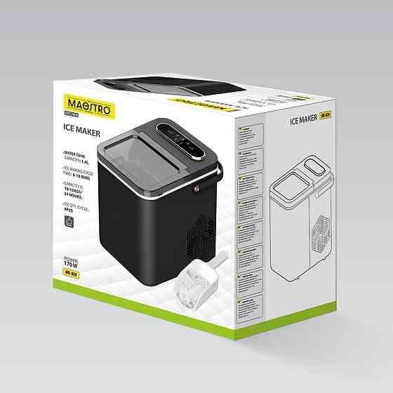 Ледогенератор Maestro MR-820 170 Вт черный Київ