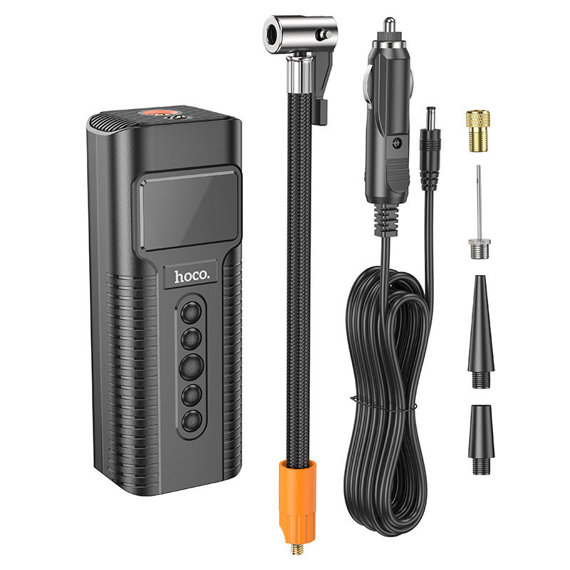 Автомобильный насос Hoco PH55 Roys smart car air pump Херсон - изображение 5
