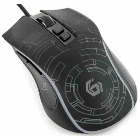 Мишка Gembird USB Black (MUSG-RGB-01) Харків