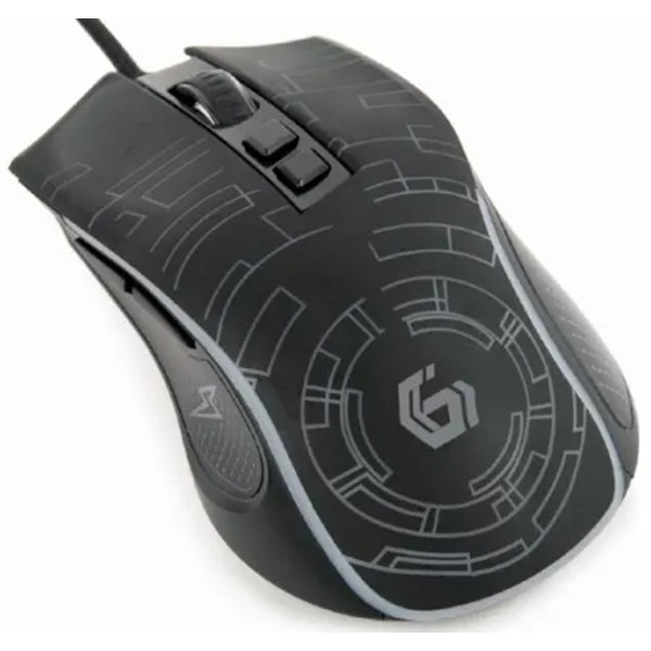 Мишка Gembird USB Black (MUSG-RGB-01) Харків - зображення 6