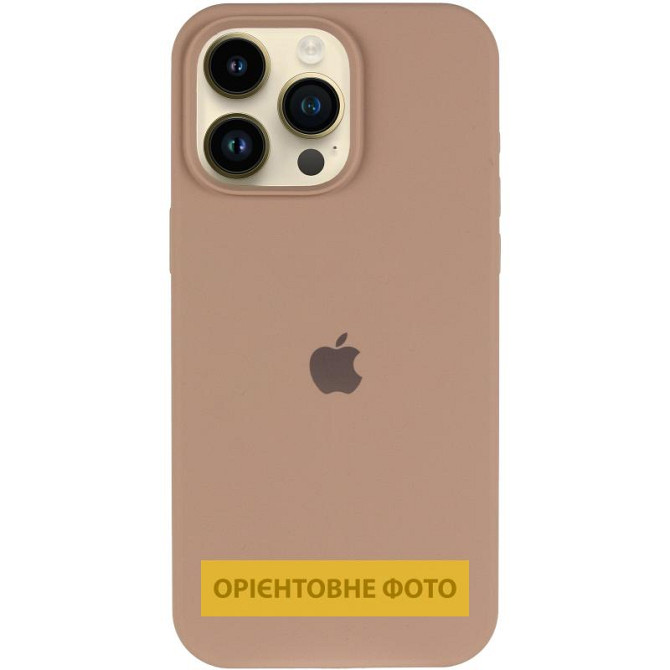 Чехол Silicone Case (AA) Logo with MagSafe для Apple iPhone 16 (6.1") Херсон - зображення 2