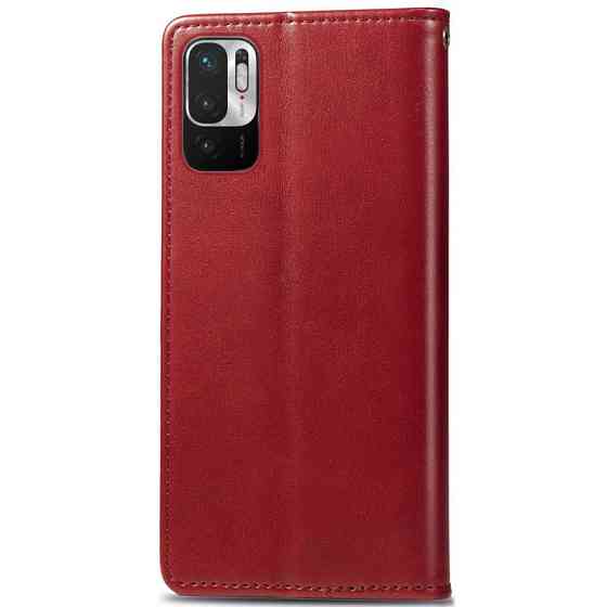 Кожаный чехол-книжка GETMAN Gallant (PU) для Xiaomi Redmi Note 10 5G / Poco M3 Pro Херсон