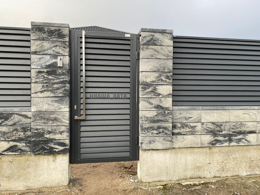 Сучасний паркан Жалюзі. Черновцы - изображение 3