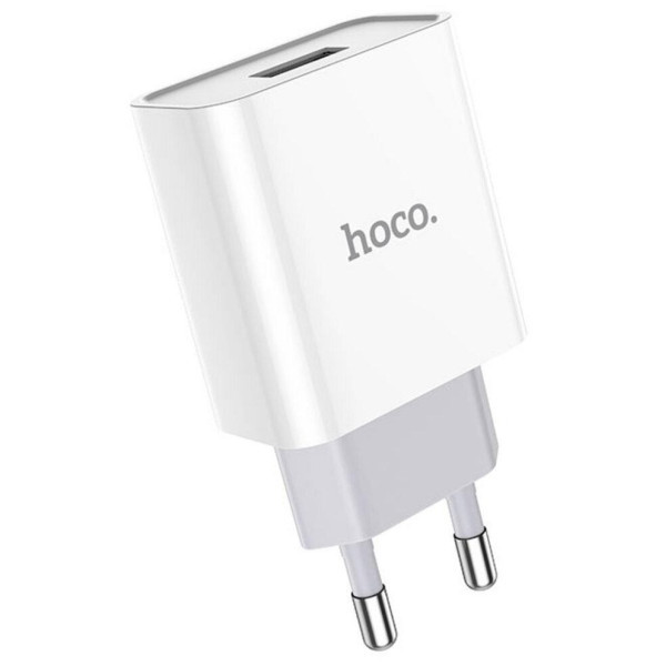 Мережевий зарядний пристрій Hoco C81A 10.5W Asombroso USB + cable USB to MicroUSB White Харьков - изображение 2