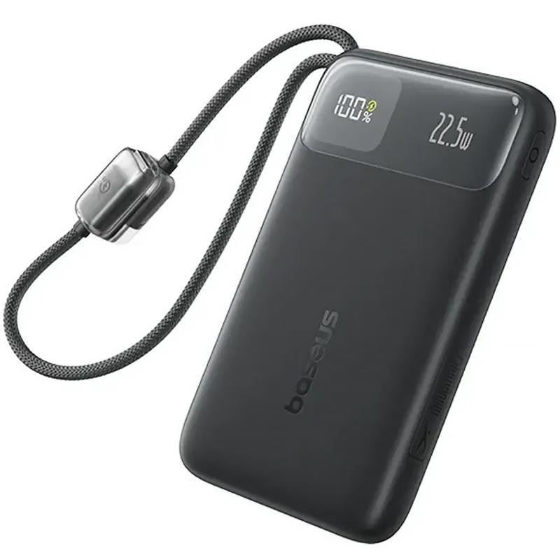 Портативное ЗУ Power Bank Baseus EnerFill FC11 PD22.5W with cable 10000 mAh (E0027R) Херсон - изображение 1