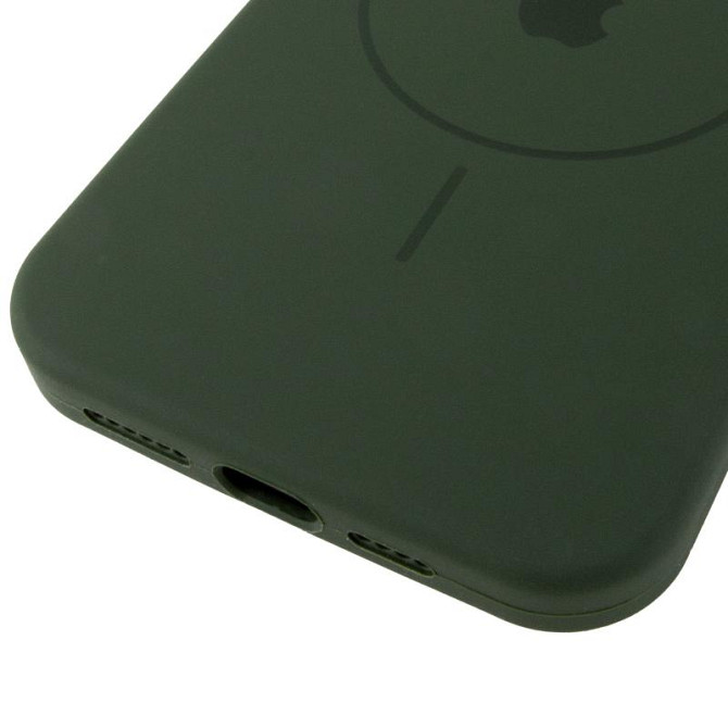 Чехол Silicone Case Full Protective (AA) V2 with MagSafe для Apple iPhone 15 Pro Max (6.7") Херсон - зображення 5