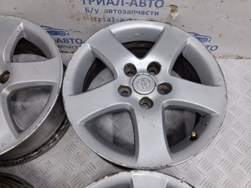 Диски титан комплект R16 Toyota Camry XV30 3.0 БЕНЗИН 1MZFE 2001 (б/у) Киев - изображение 3