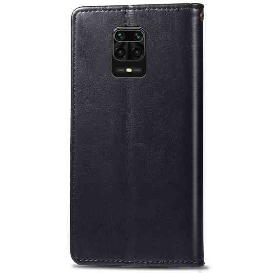 Кожаный чехол-книжка GETMAN Gallant (PU) для Xiaomi Redmi Note 9s / Note 9 Pro / Note 9 Pro Max Херсон