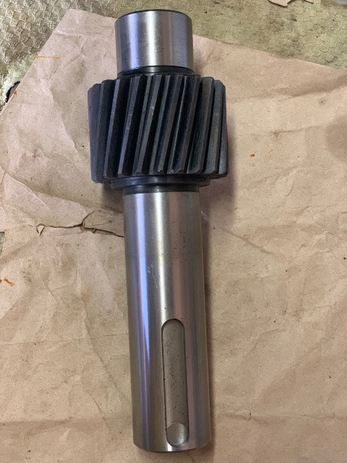 Вал редуктора робочого шнека на Волчок-мʼясорубку К7-ФВП-200. Новий. Заводський. Продам. Вал-шестерн Полтава - зображення 7