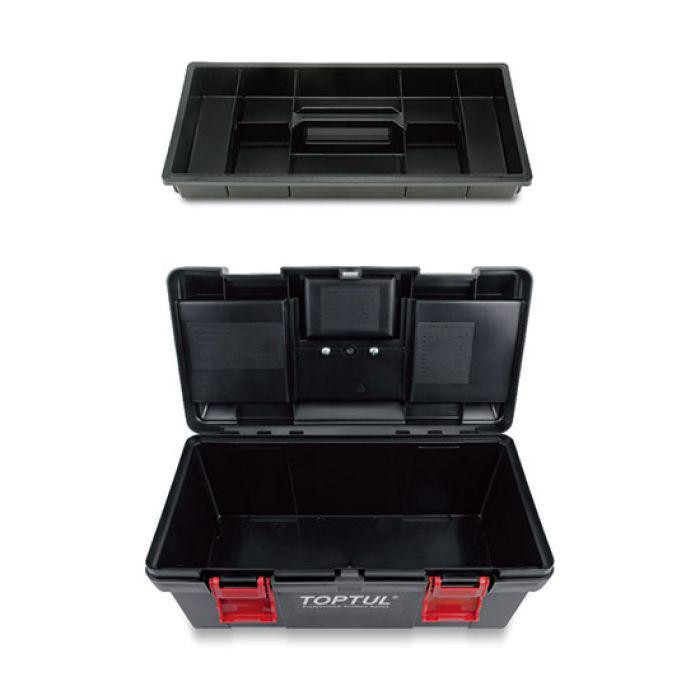Ящик для инструментов пластиковый 3 секции 445x240x205 TOPTUL TBAE0302 Харьков - изображение 2