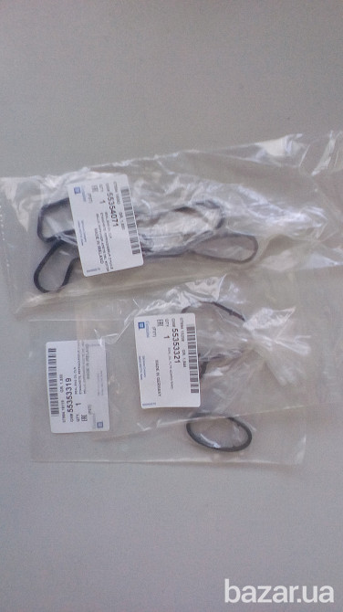 Шевроле Круз прокладки теплообменника радиатор масляный запчасти . Київ - зображення 1