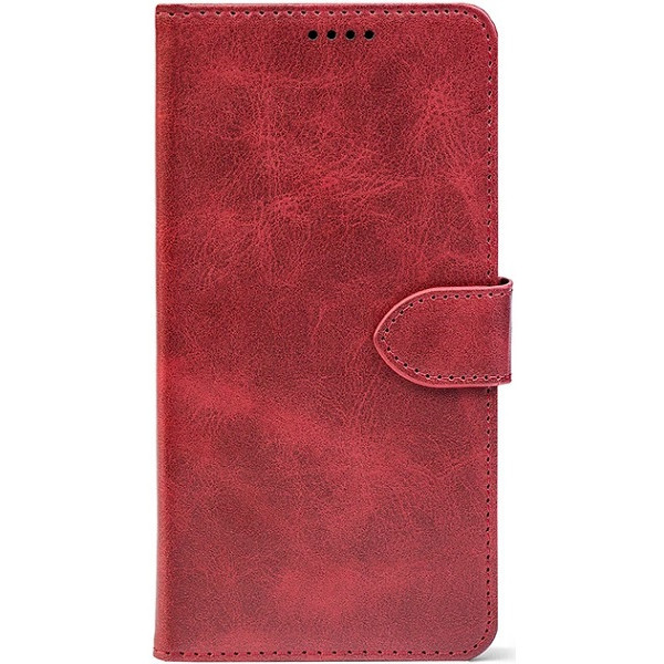 Чохол-книжка Crazy Horse Clasic для Xiaomi Redmi Note 15 Pro 5G Red Wine (Front) Харків - зображення 1