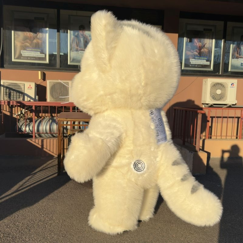 Надувной костюм аниматору кот 4 часа работы 2.4 м 60 Вт Киев - изображение 4