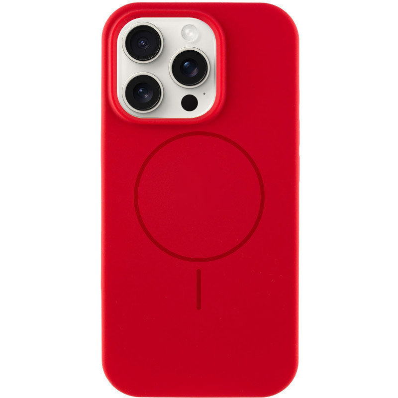 Чехол Silicone Case Full Protective (AA) NO LOGO with MagSafe для Apple iPhone 15 Pro (6.1") Херсон - изображение 1
