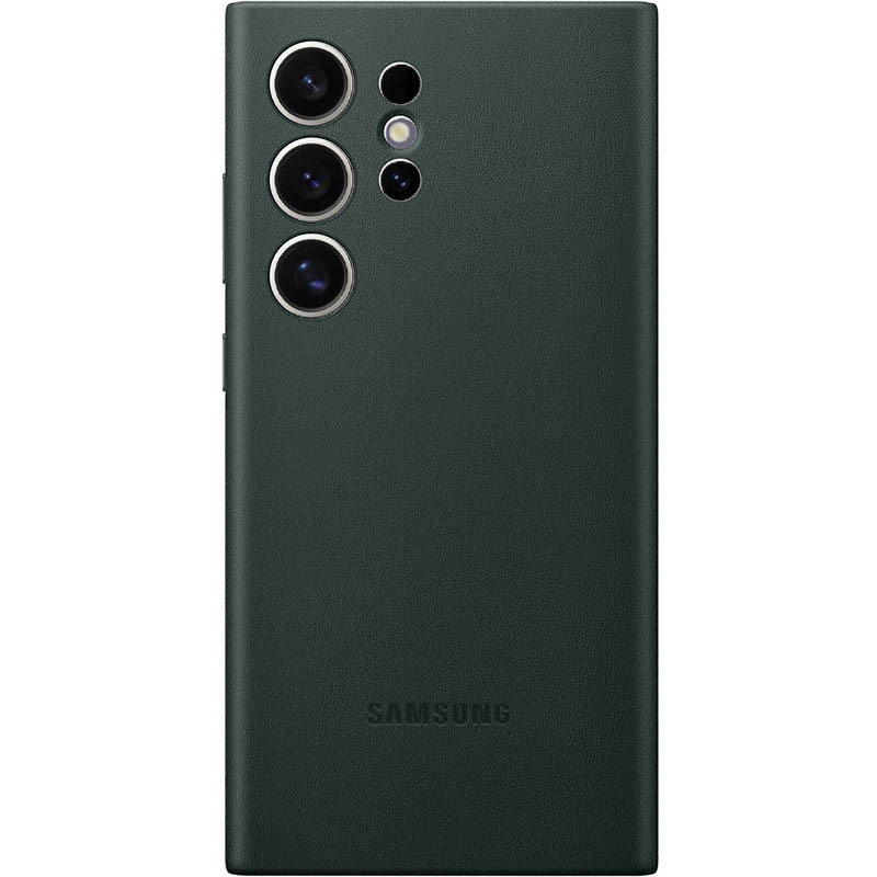 Кожаный чехол Leather Case (AAA) для Samsung Galaxy S24 Ultra Херсон - зображення 1