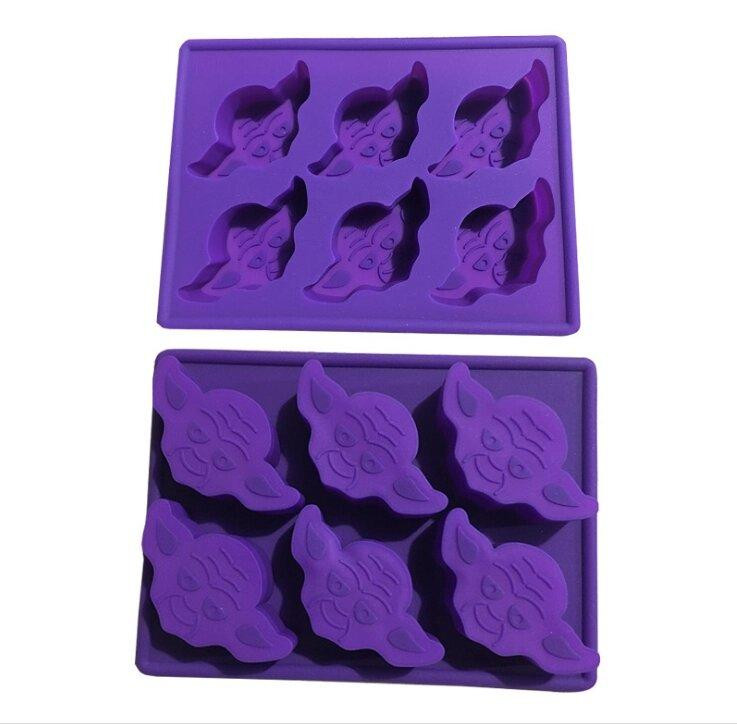 Силиконовая 3 форма для льда Мастер Йода (код 00204) Киев - изображение 1