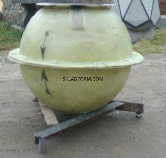 Формы для бетонного антипарковочного Шара Ø 30 см Днепр - изображение 3