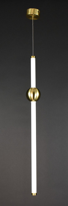 Люстра стельова LED A249-900-ab-vl Латунь 100-220х10х10 см. Киев - изображение 1