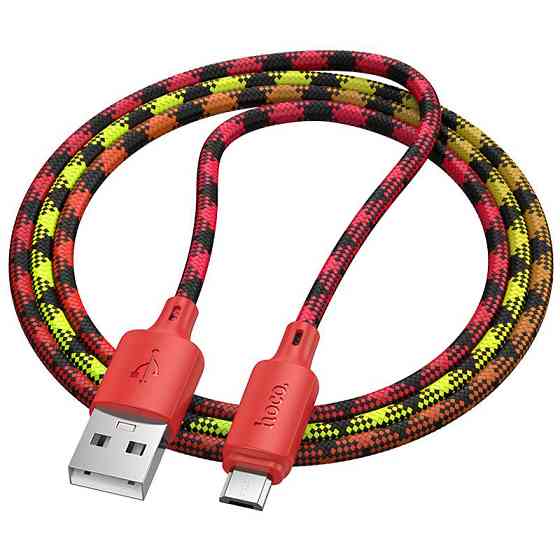 Дата кабель Hoco X116 Meridian USB to MicroUSB 2.4A (1m) Херсон