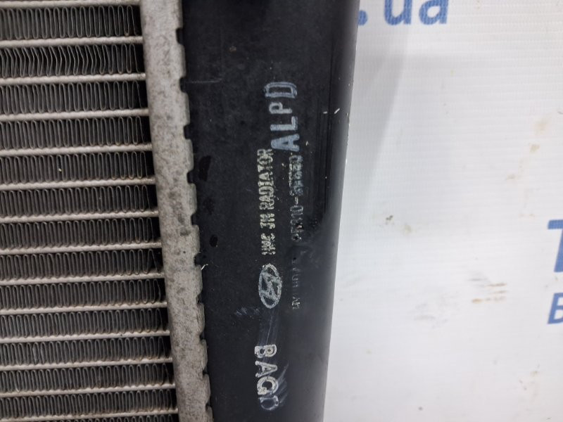 Радиатор основной Hyundai Tucson JM 2.0 DIESEL D4EA 2004 (б/у) Киев - изображение 5