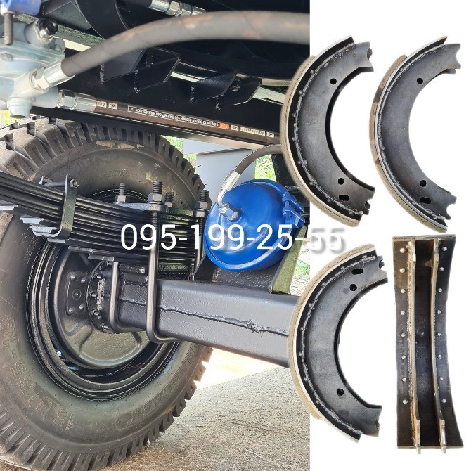 Колодка гальмівна 2ПТС-6. Колодка тормозная 2ПТС-6. Запчастини 2ПТС-6 Днепр - изображение 1