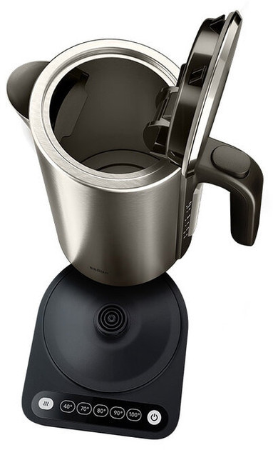 Электрочайник Braun WK 5205 BK 1.7 л серебристый Киев - изображение 3