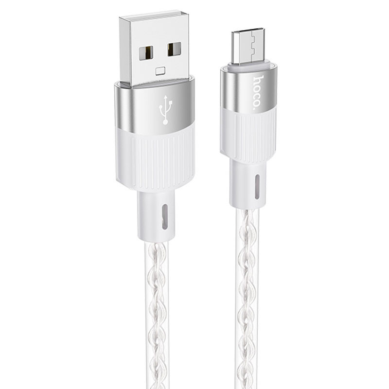 Дата кабель Hoco X99 Crystal Junction USB to MicroUSB (1m) Херсон - зображення 1