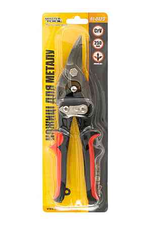 Ножницы для металла MASTERTOOL CrV 250 мм левый рез 01-0423 Харьков