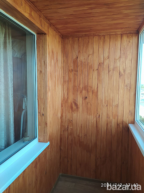 Внутренняя обшивка балкона и лоджии вагонкой в Харькове. БЕЗ ПОСРЕДНИКОВ Харьков - изображение 7