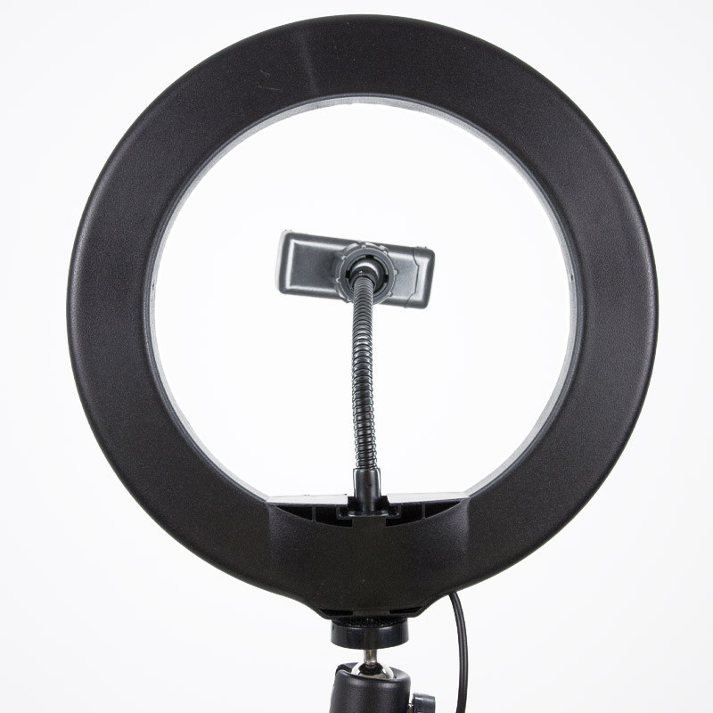 Кольцевая светодиодная LED лампа Arc Ring 10" + tripod 2.1m Херсон - зображення 5