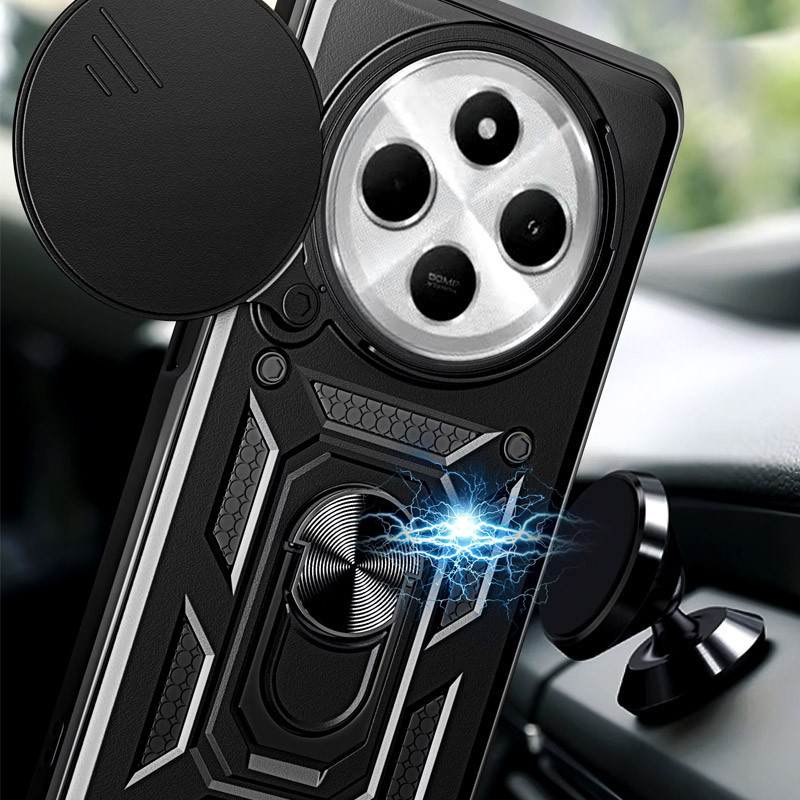 Ударопрочный чехол Camshield Serge Ring для Xiaomi Redmi 14C / A4 / Poco C75 / M7 Херсон - изображение 5