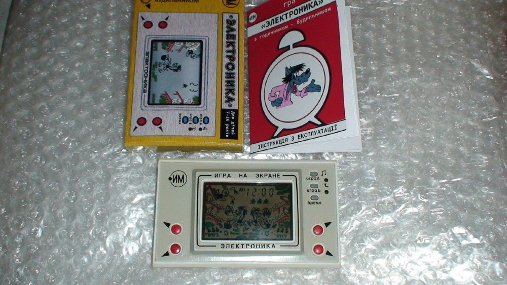 Гра Електроніка "Ну, Погоди" Вовк ловить яйця СССР Київ - зображення 1