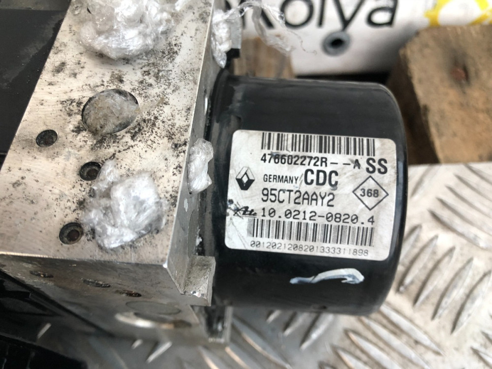 Блок ABS Renault Scenic III 2009-2016 (476602272R) Ковель - изображение 5