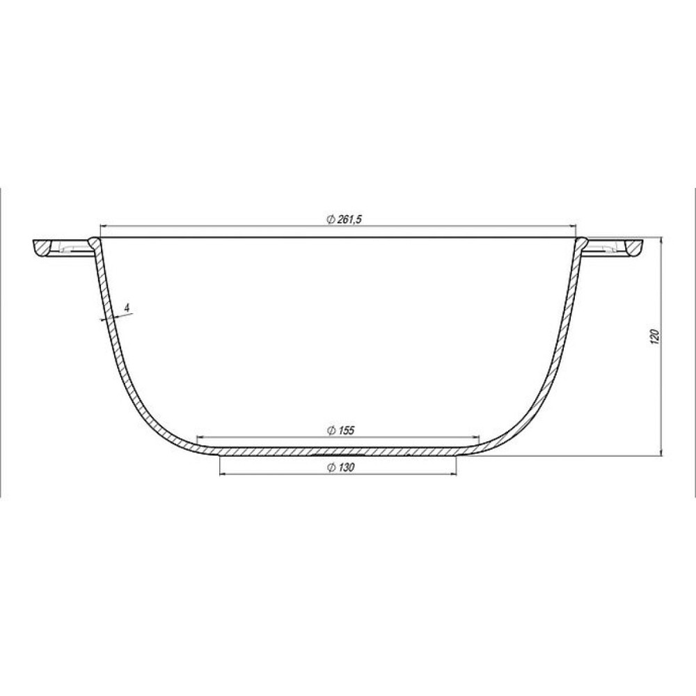 Казан чугунный Maysternya со стеклянной крышкой 5л Т403С3 Одесса - изображение 11