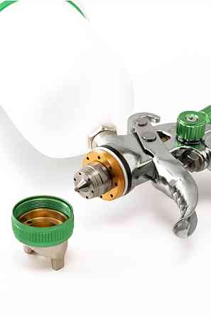 Краскопульт пневматический MASTERTOOL HVLP II ВПЛБ 600 мл Ø 1,3 мм круглый/плоский факел 180-260 л/м Харків