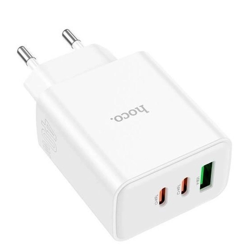 СЗУ Hoco C126A PD40W+QC3.0 (1USB/2Type-C) Херсон - зображення 4