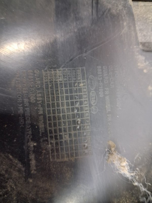 Подкрылок передний левый Kia Sportage QL 1.7 DIESEL D4FD 2015 (б/у) Київ - зображення 6