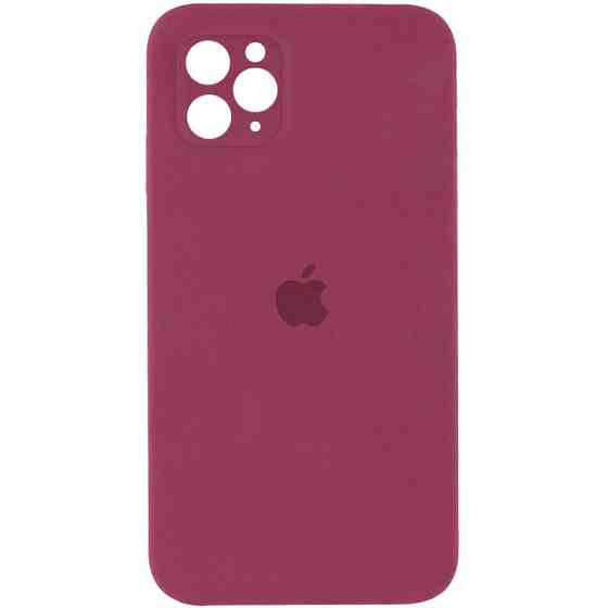 Чехол Silicone Case Square Full Camera Protective (AA) для Apple iPhone 11 Pro Max (6.5") Херсон