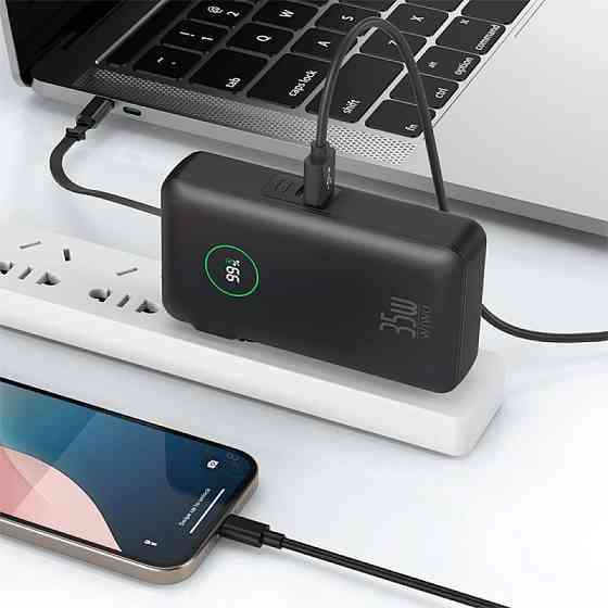 Портативное ЗУ Power Bank WIWU Wi-P049 22.5W+PD35W with cable 10000 mAh Херсон