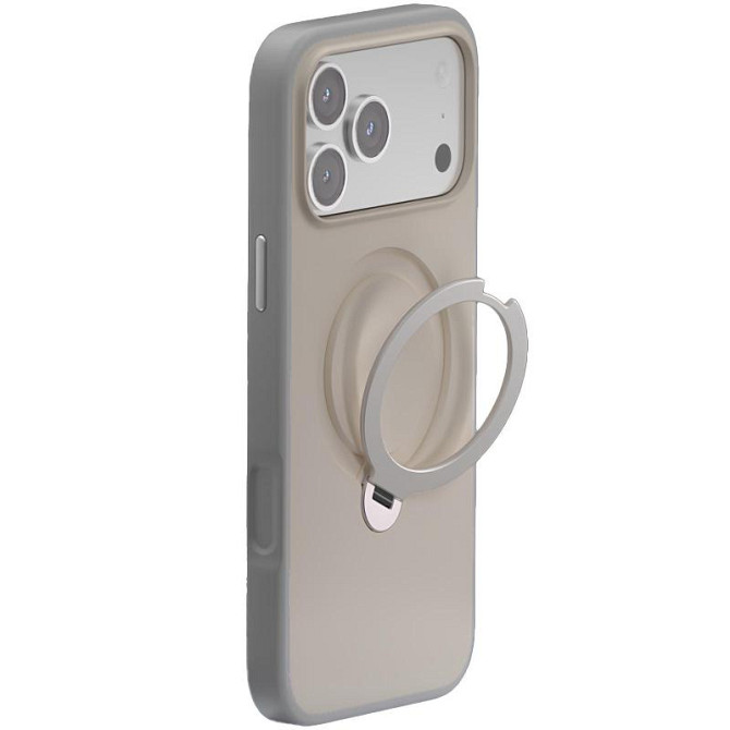 TPU+PC чехол Metal Buttons with MagSafe Colorful HQ Ring для Apple iPhone 17 Pro (6.3") Херсон - изображение 2