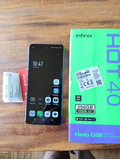 INFINIX HOT 40 X6836 STARLIT BLACK 8/256 GB NFC Android 13 Киев - изображение 3