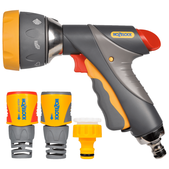 Пистолет - распылитель + 3 коннектора Multi Spray Pro Starter Set Hozelock 2371 Київ