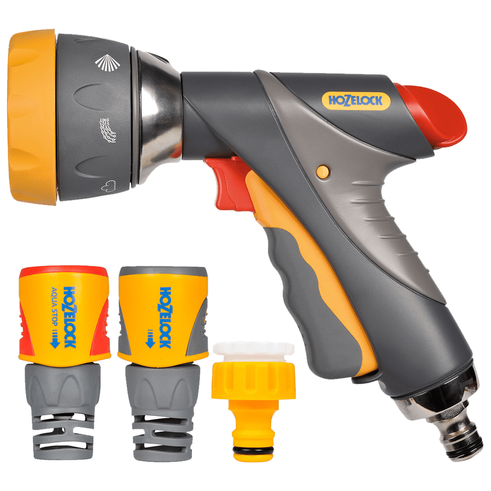 Пистолет - распылитель + 3 коннектора Multi Spray Pro Starter Set Hozelock 2371 Київ - зображення 1